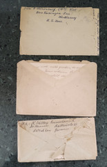 Post Ww2 1947-48 US Zone Germany to US Letters /Correspondence & Covers
