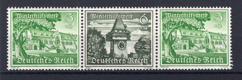 Stamps seals German Reich DR-ZusDr. W139 Mint MNH