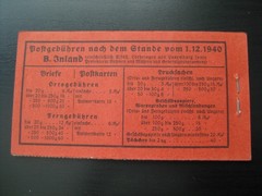 THIRD REICH Mi. #MH 39.5 scarce mint MNH stamp booklet! CV $287.50