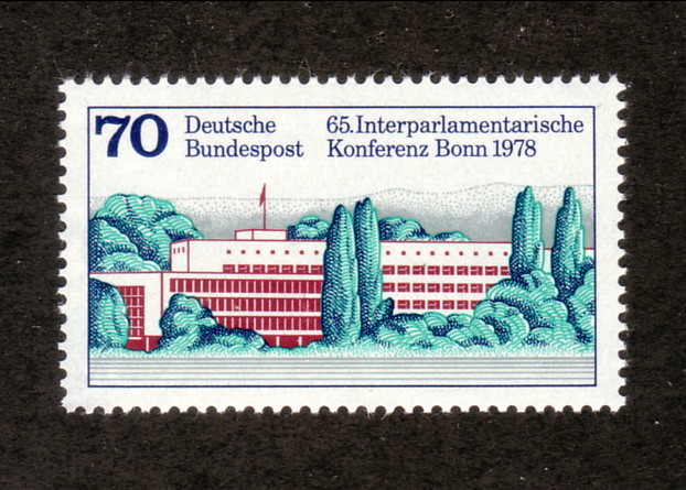 1978 West Germany #1277 MNH Interparliamentary Conference