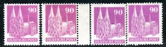 BIZONE 1948 96WA per 6 etc ** MNH often beautiful many good items (G2745