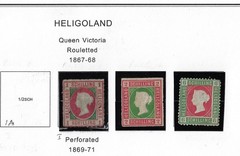 Heligoland collection 22 items M/U mounted on specialist pages CV $1,345- (a10k7