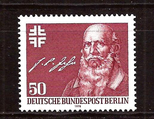 [B7812] Berlim, 1978, MNH** Friedrich Ludwig Jahn, gymnastics educator, sports