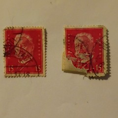 33 Germany Deutsches Reich/Deutsche Post Used Postage Stamp Lot 2-12 Pf