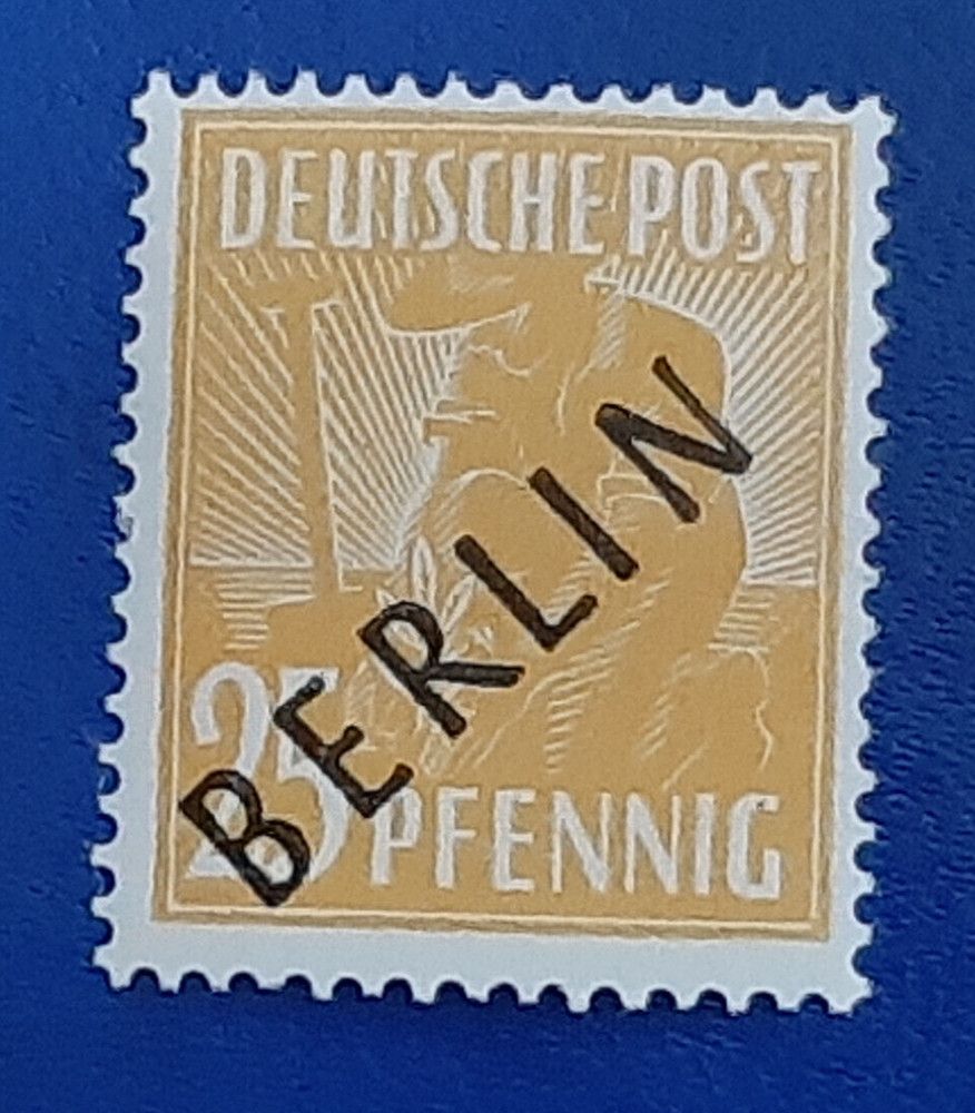 Germany Stamp Berlin 25 Pfennig 1948 Schlegel BPP Mi. Nr. 10 (20878)