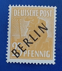 Germany Stamp Berlin 25 Pfennig 1948 Schlegel BPP Mi. Nr. 10 (20878)