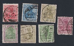 GERMAN EMPIRE STAMPS 1920 1921 USED……………         133