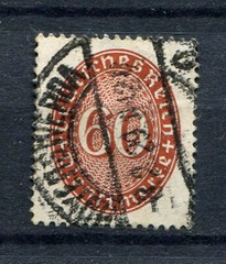 German Reich : Michel # D 122 – Scott # O 79 from 1927 – used
