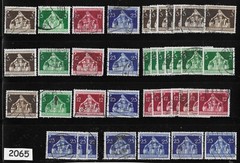 10 Stamp sets 1936 473 – 476 Germany International Congress of cities #2065