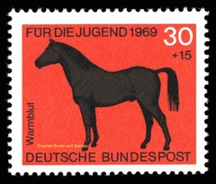 EBS Germany 1969 – For Youth – Horses – Michel 578-581 – MNH**