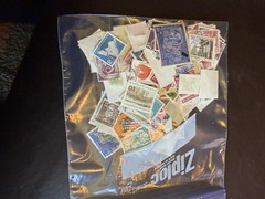 German album with stamps plus 1400 Germán Stamps Mint/Used unmounted