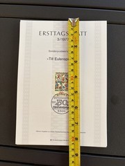 1977 German First Day Cover Stamps Lot of 26 ERSTTAGSBLATT Numbered