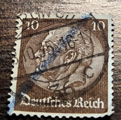 German Deutsches Reich Paul Von Hindenburg 16 Stamp Set – 1933