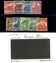 GERMANY SCOTT B177-85 MNH WINTER HELP STAMPS CAT $30.00 (LOT 3263)