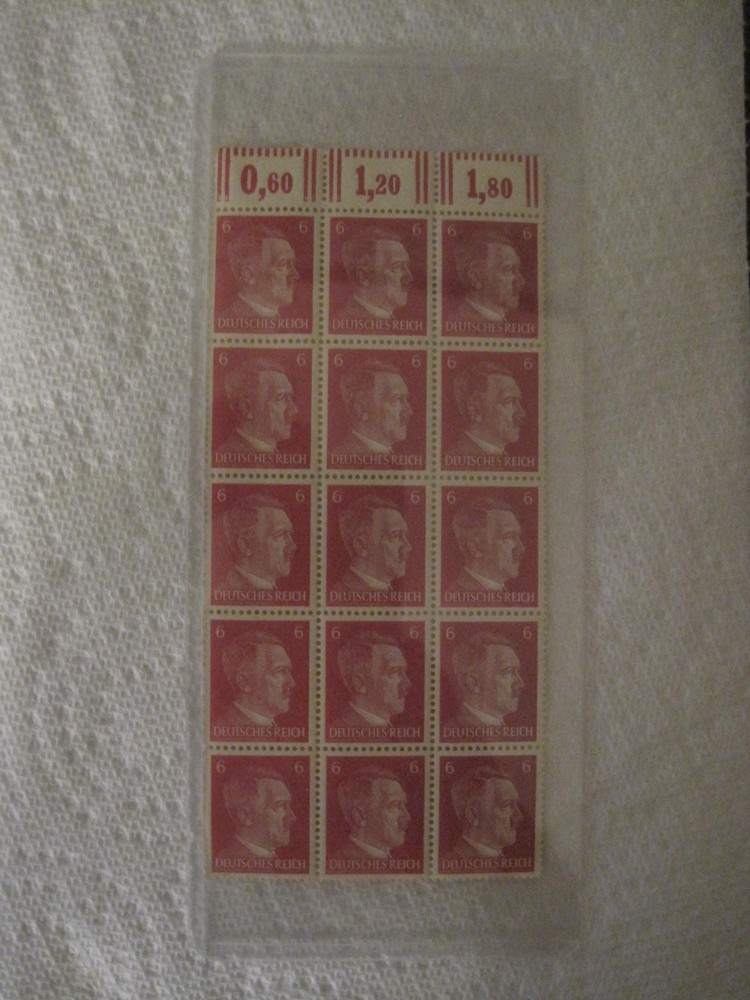 Unused Germany WW2 Third Reich Adolf Hitler Stamp Lot FREE SHIPPING!