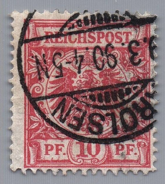 German Reich Michel No. 47 Stamped and checked