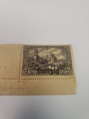 Stamp Germany Reich 3 Mark 1918 JÄSCHKE BPP Mi. Nr. 96 B II a [🇩🇪36315]