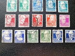 Germany Post-WWII Soviet Zone, 46 Mostly Used Stamps, Most Diff, See Description