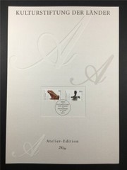 GERMAN POST ART-EDITION 1999/24 2063/2064 KULTUR KUNST ART SKULPTUR
