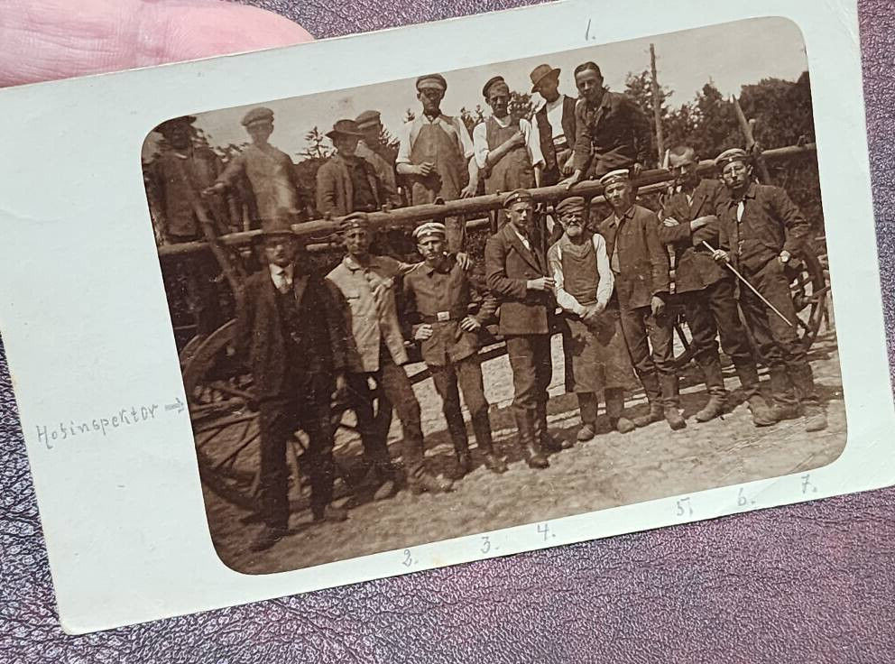 WW1 WWI Imperial German Reich Army military soldier regiment RPPC Photo postcard