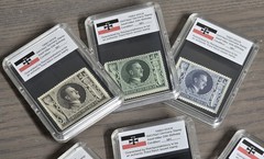 Third Reich WWII Nazi German Adolf Hitler 55th Birthday NSDAP Stamp Set 1943