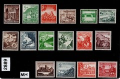 MH stamp collection 1936 – 1940 Winter relief Third Reich WWII Germany #2889