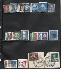 GERMANY NICE USED STAMP COLLECTION WITH BETTER ITEMS