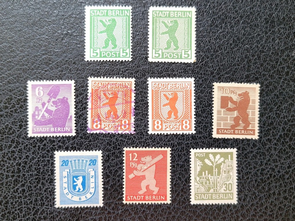 Germany Post-WWII Soviet Zone, 46 Mostly Used Stamps, Most Diff, See Description