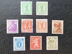 Germany Post-WWII Soviet Zone, 46 Mostly Used Stamps, Most Diff, See Description