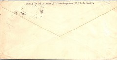 1939 Vienna Occupied Germany Judaica Airmail Cover To Washington DC USA