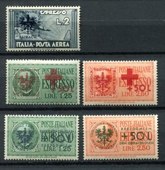 Croatia WWII – German/Italian Occupation, Small collection MH