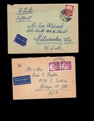 Germany Heuss Mini SEVEN COVERS Collection 1957 – 1960 Many Rate Combos 4q