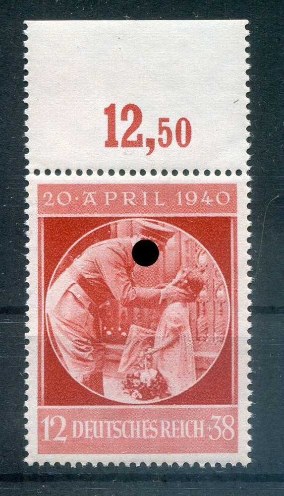 DR-3.Reich 744OR Oberrand MNH Postfrisch 16EUR Michel 744OR (y80403
