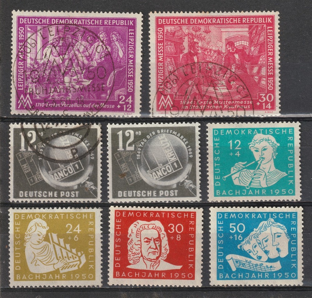 German Democratic Republic – Lot 63: (1949/50) Scott 2024 Catalog Value $56.00