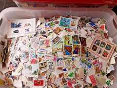 Stamps PAPERLESS everything must go out lot.From FRG-World-Ca 2000 stamps blocks