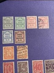 Germany Empire 1920-1921 Government Service 20 Stamps,see Photos