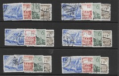 Wholesale! 10 X Full Stamp sets 1940 Leipzig Fair Sc 494 – 497 Germany #2607