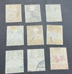 Germany 1934 VF Used Sc#B59-B67, Complete Set Cv$123, ￼(W59)