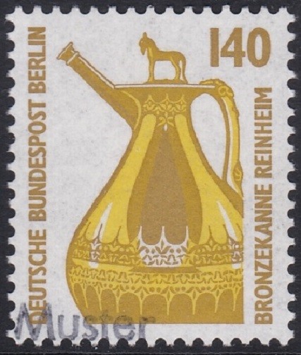 Specimen, Berlin Sc9N555 Historic Sites, Bronze Flagon from Reinheim