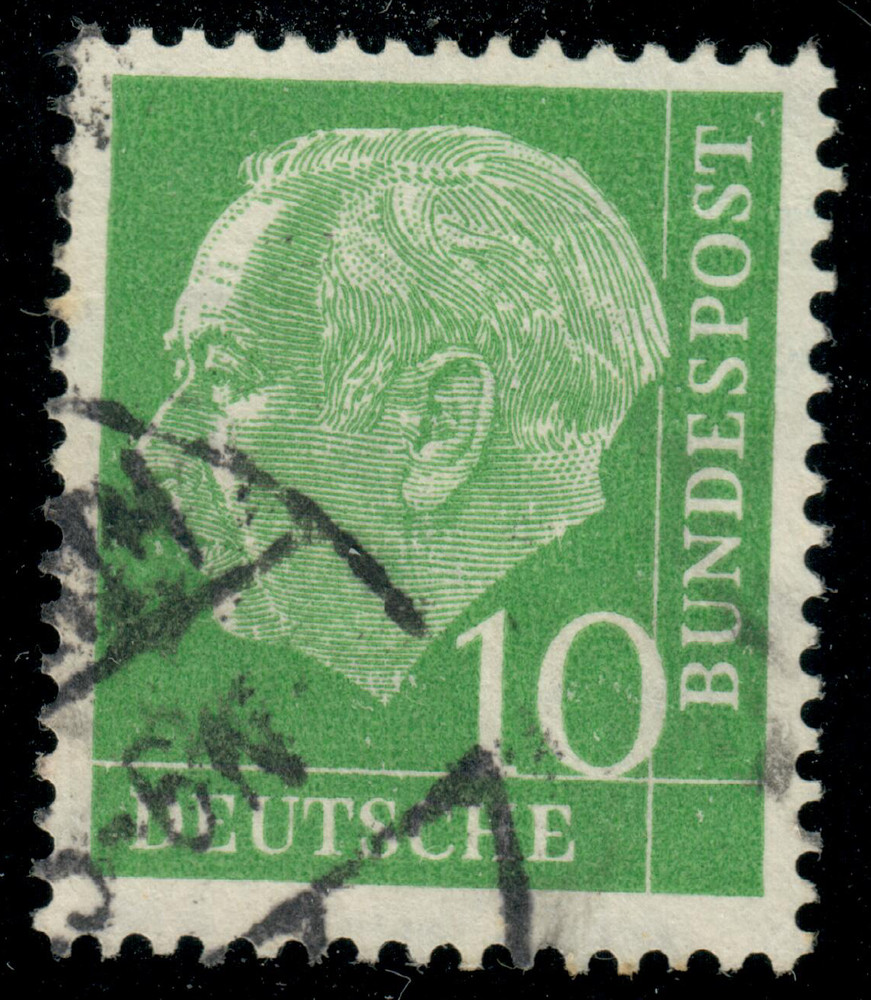 Germany, West – 1954 – Professor Dr. Th. Heuss – 10Pfg – #2269
