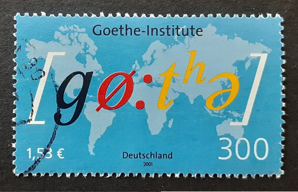 GERMANY Deutschland 2001 300pfg/1,53€ Goether Institute Mi 2181 Scott 2123 9140