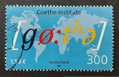 GERMANY Deutschland 2001 300pfg/1,53€ Goether Institute Mi 2181 Scott 2123 9140