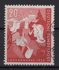Federal Michel No. 154 stamped