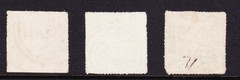 Thurn & Taxis Northern District 1865 Scott #24–26 USED – Rouletted Set – Classic