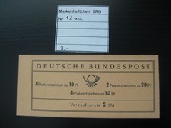 GERMANY Mi. #MH 12au scarce mint MNH stamp booklet! CV $10.80