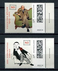 Germany – BRD : Loriot birthday set from 2023 – mint NH