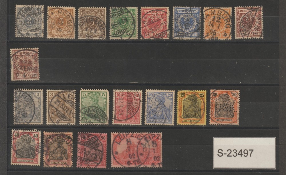 Germany lot from 1880 onwards S-23497