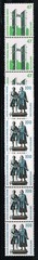 Germany Scott 1841,4,6,7,9 (5) coil strips of 5 MNH