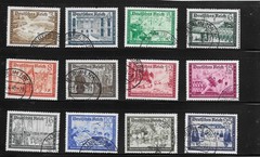 Used stamp 1939 & 1941 sets B148-B159 Hitler’s culture & Postal fund #2459