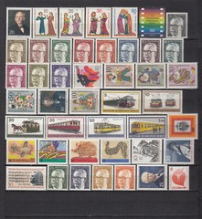 Germany BERLIN 1970-1972 – complete year sets – MNH (m3)